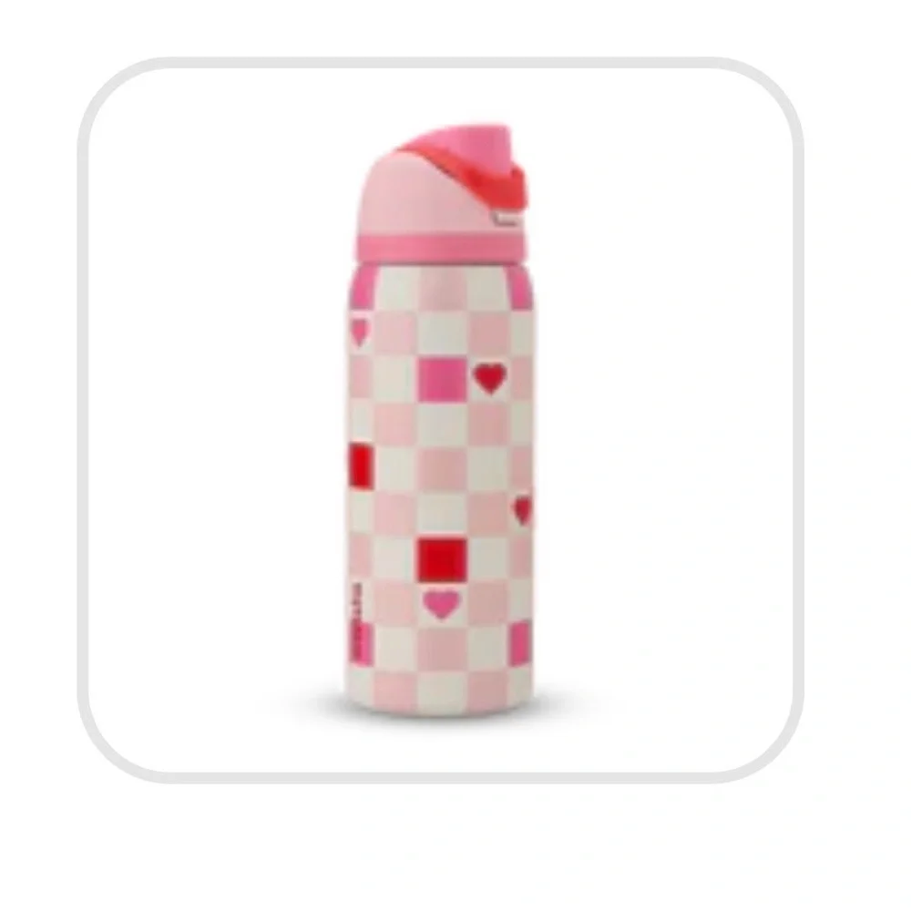 Owala Valentines 2025 “Check Me Out” 32oz FreeSip Pink and Red NWT RARE